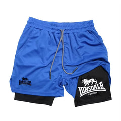 Men’s 2-in-1 Running Shorts with Phone Pocket