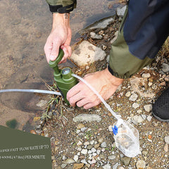 Portable Outdoor Water Filter & Purifier System