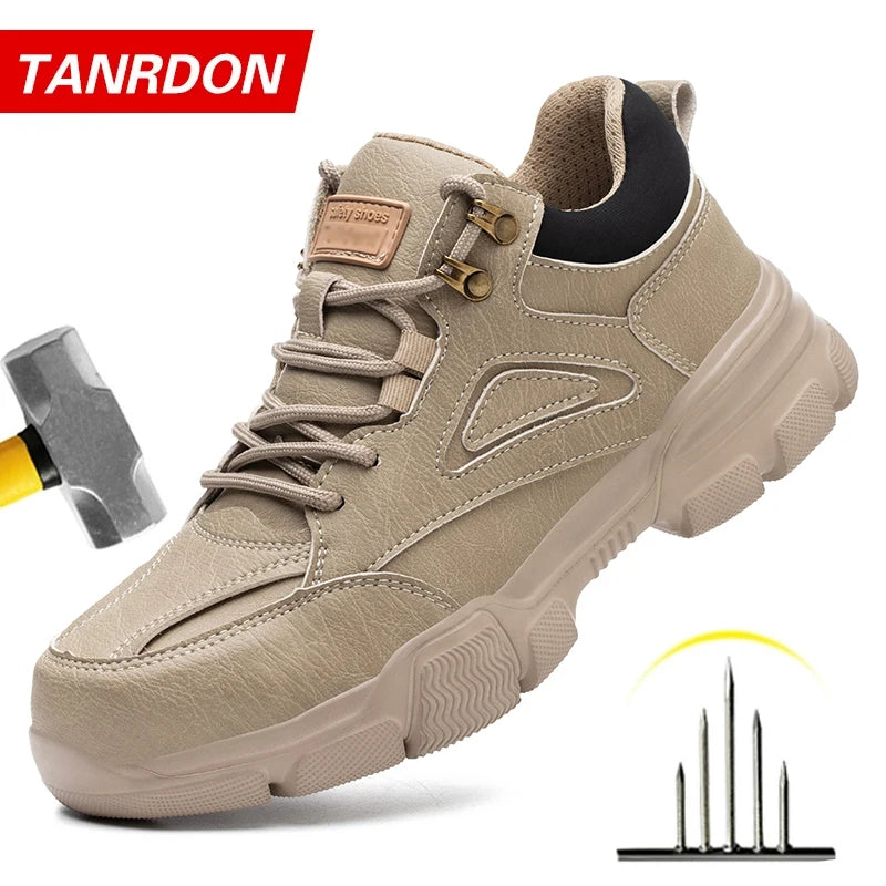 Men’s Steel Toe Indestructible Safety Work Boots