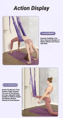 Adjustable Aerial Yoga Stretch Strap for Women